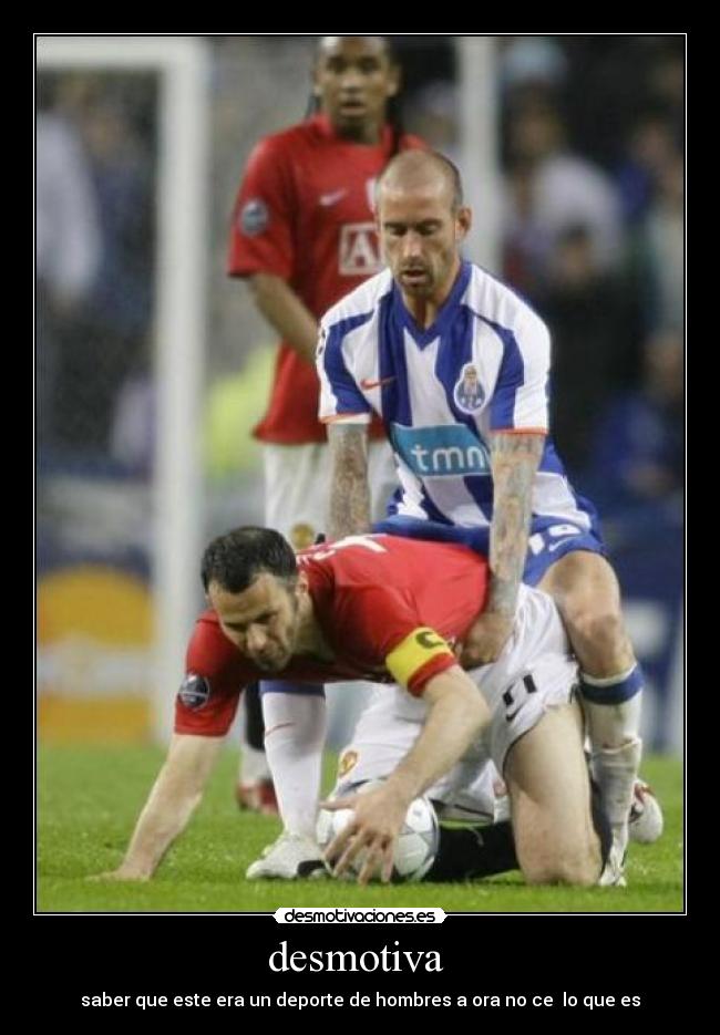 desmotiva  - saber que este era un deporte de hombres a ora no ce  lo que es