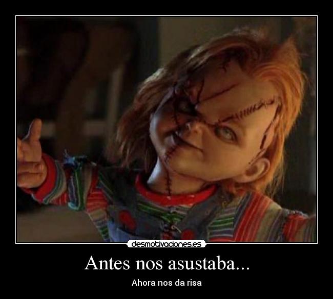 carteles chucky desmotivaciones