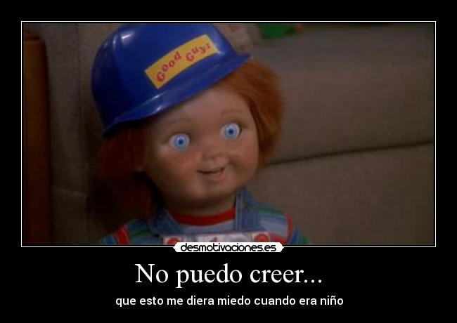 carteles chucky desmotivaciones