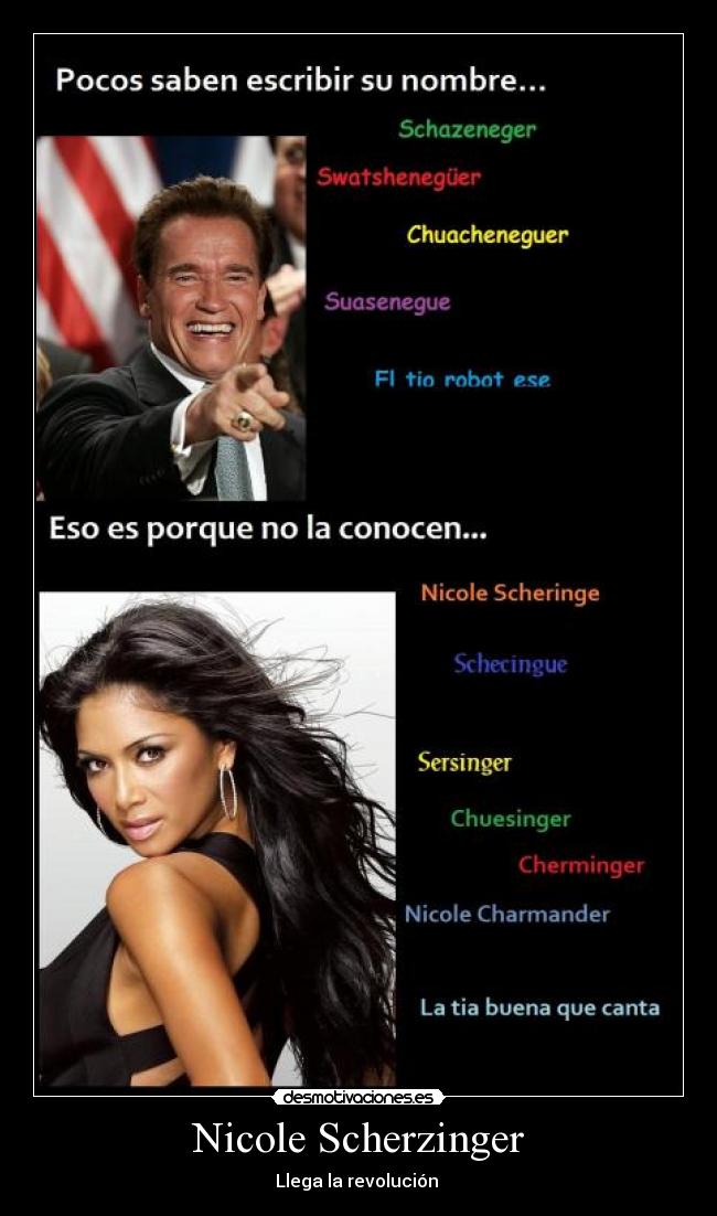 Nicole Scherzinger - Llega la revolución