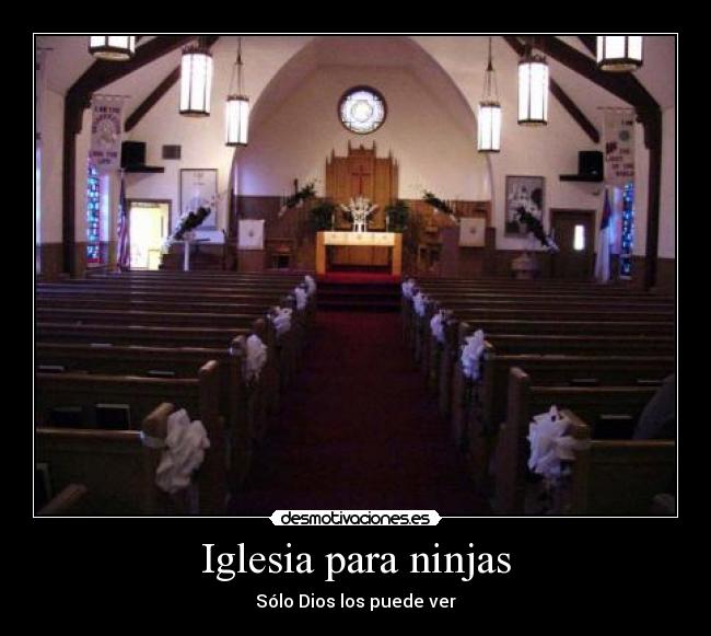 Iglesia para ninjas -
