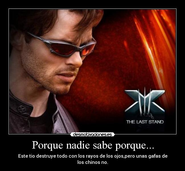 Porque nadie sabe porque... - 