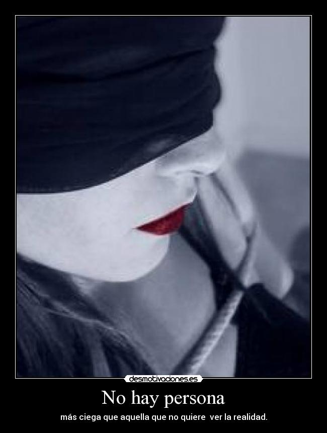 No hay persona -