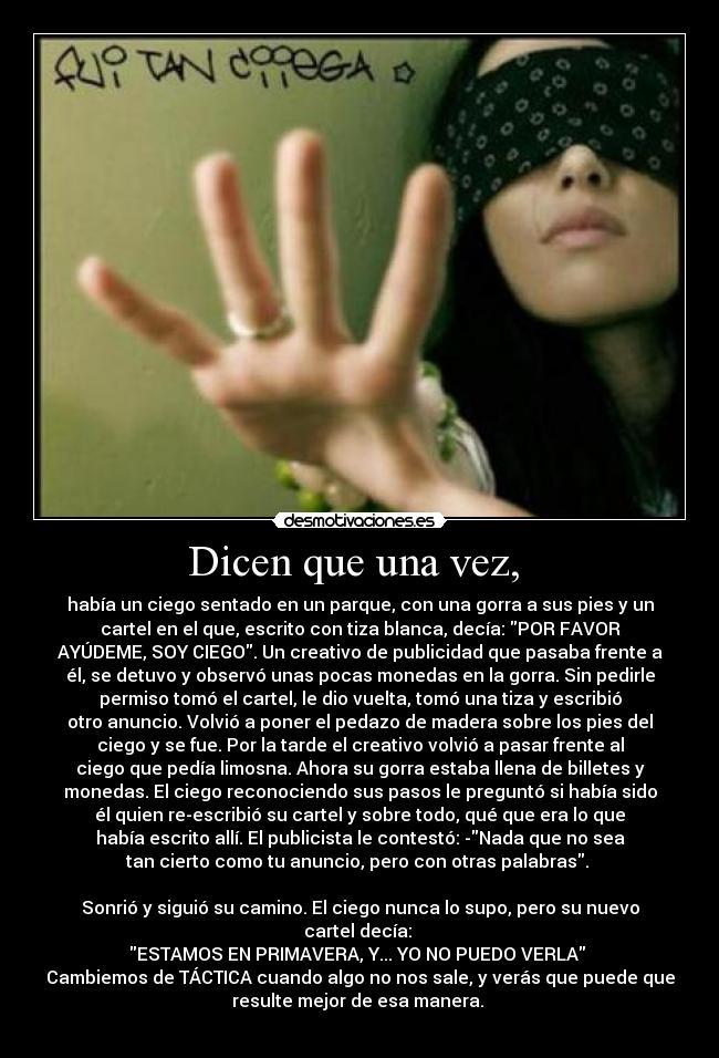 Dicen que una vez,  - 