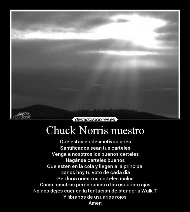 Chuck Norris nuestro -