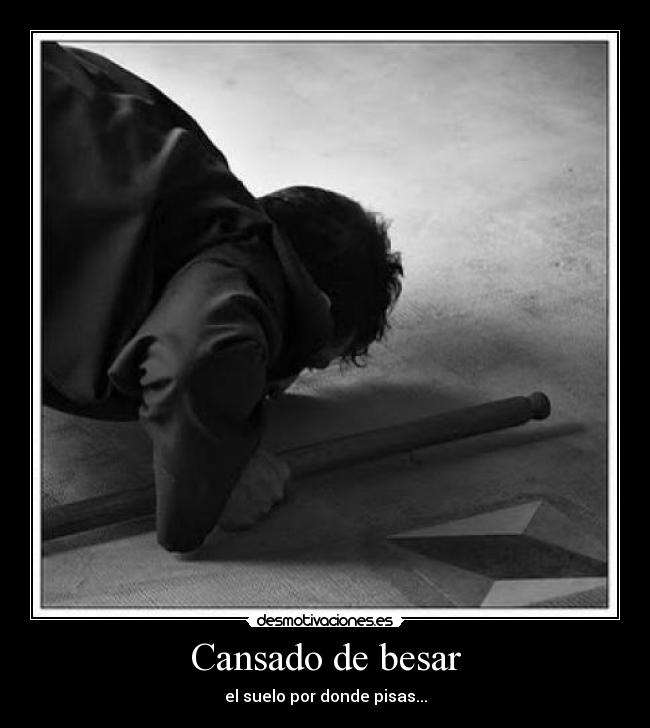 Cansado de besar -