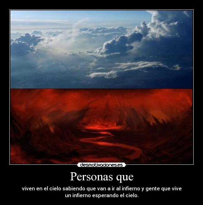 Personas que -