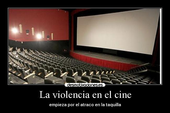La violencia en el cine -