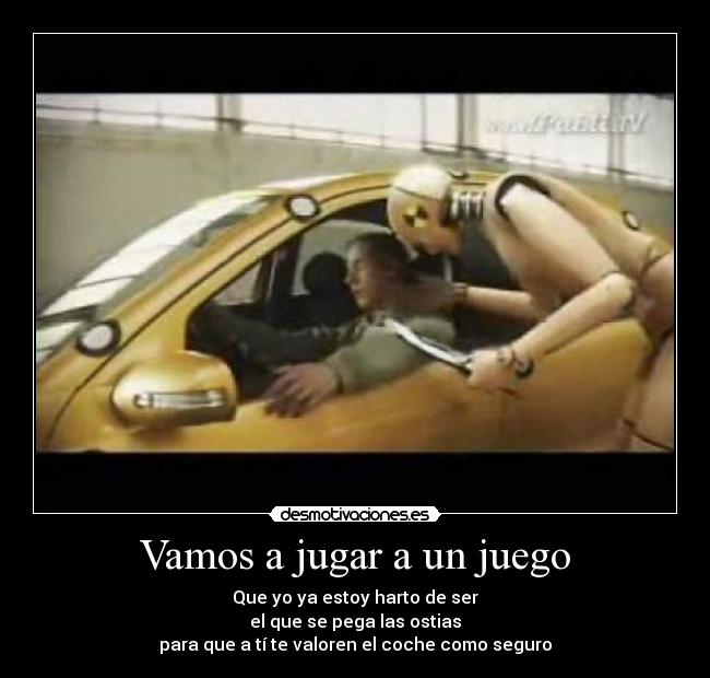 Vamos a jugar a un juego - 