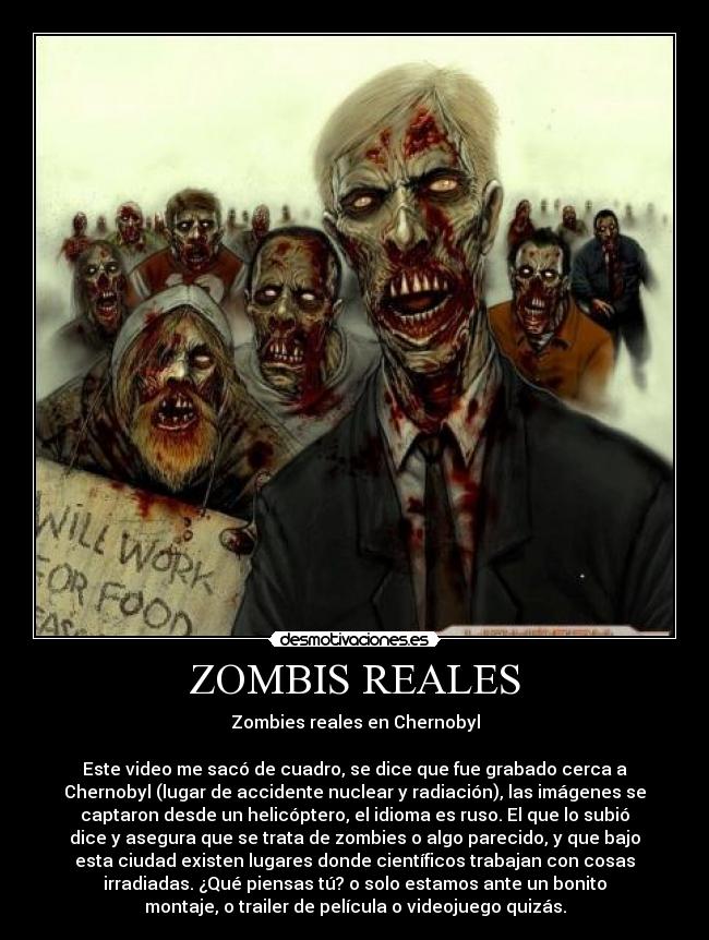 ZOMBIS REALES - 