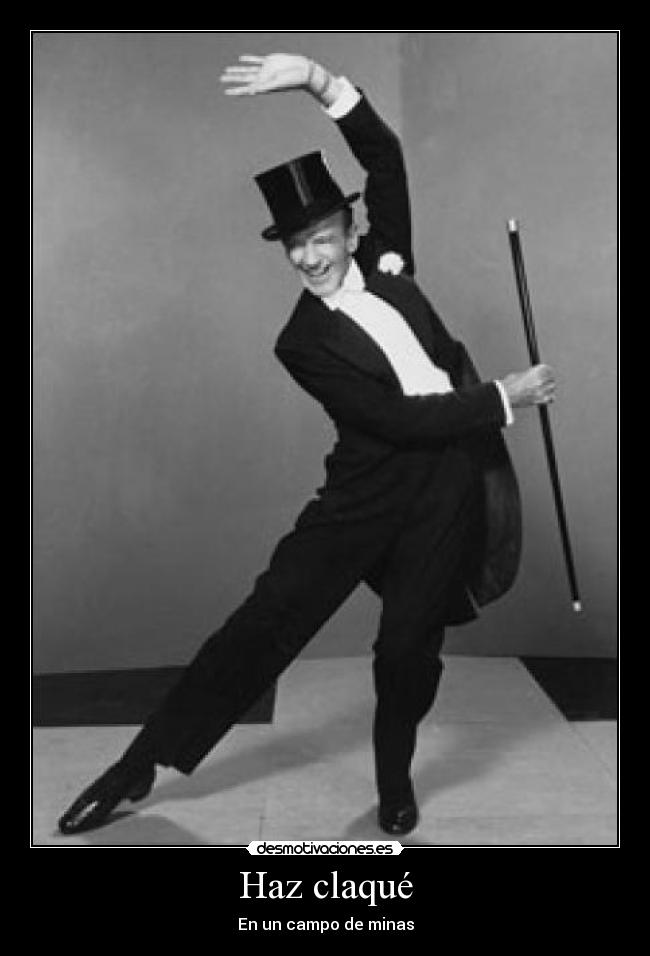 Haz claqué - En un campo de minas