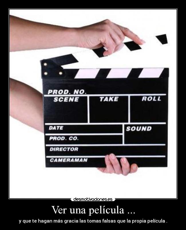 Ver una película ... - 