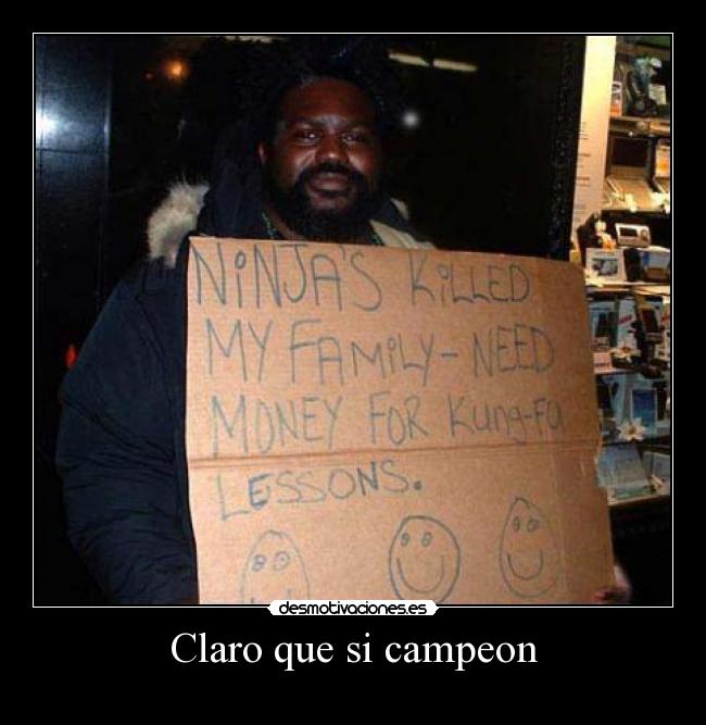 Claro que si campeon - 