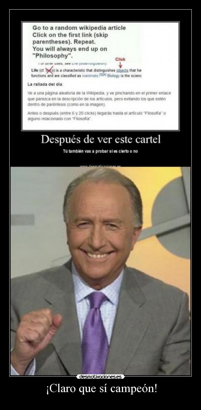 ¡Claro que sí campeón! -