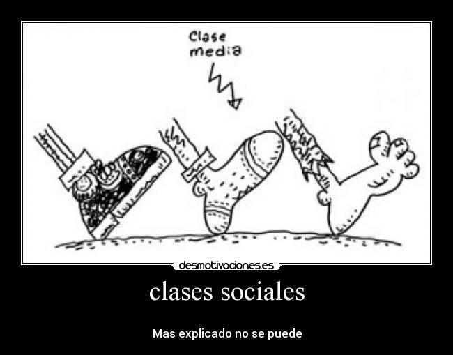 clases sociales - 
Mas explicado no se puede