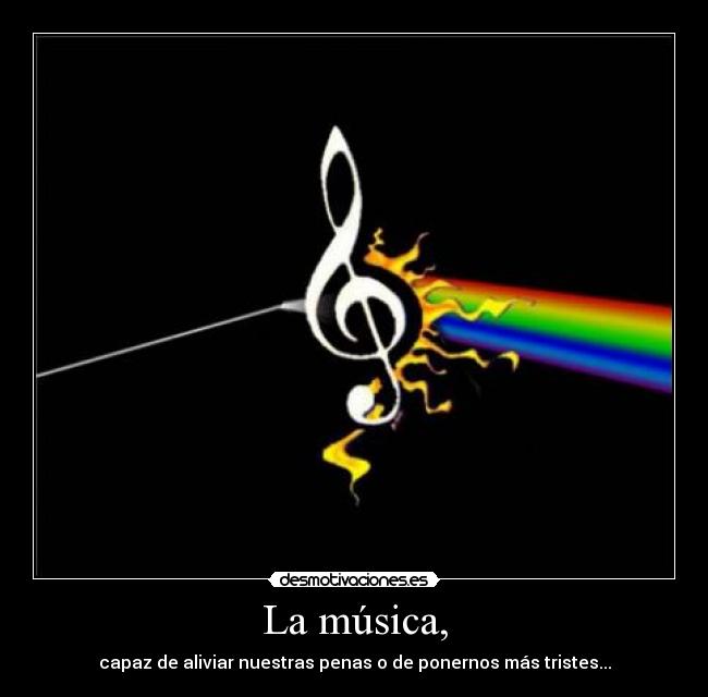 La música, - 