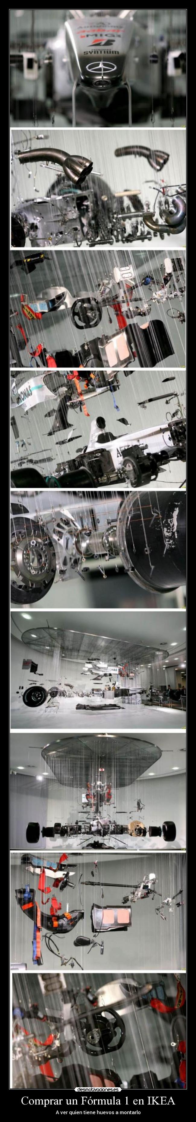Comprar un Fórmula 1 en IKEA - 