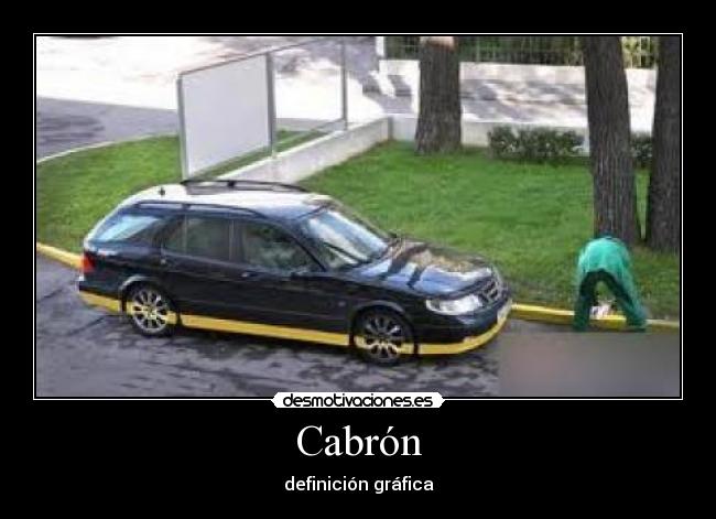Cabrón - definición gráfica