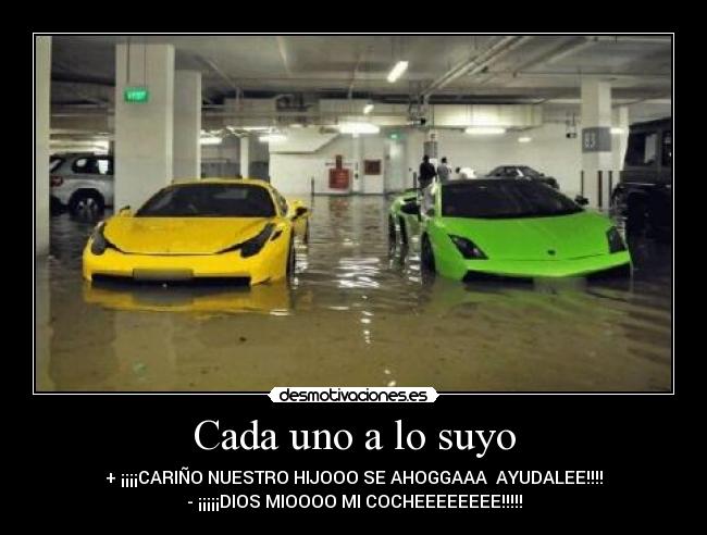 Cada uno a lo suyo - 