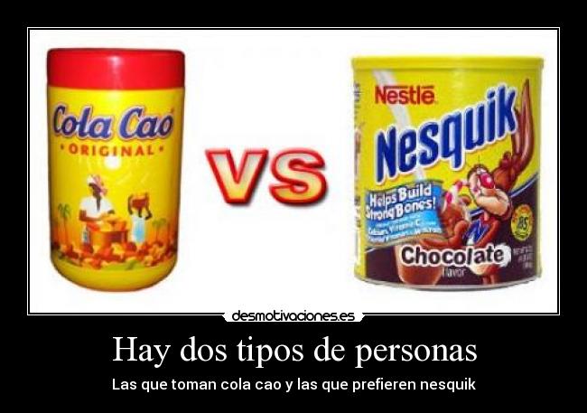 Hay dos tipos de personas - 
