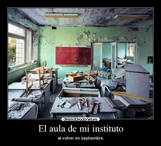 El aula de mi instituto - 