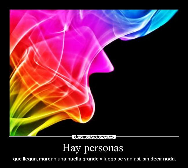 Hay personas -