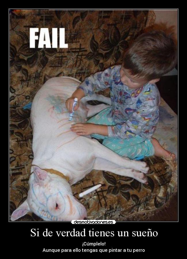 Si de verdad tienes un sueño - 