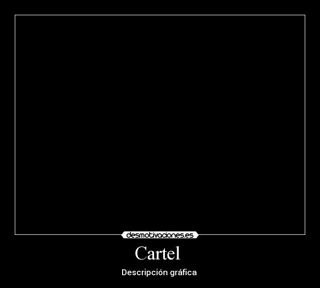 Cartel  - Descripción gráfica 