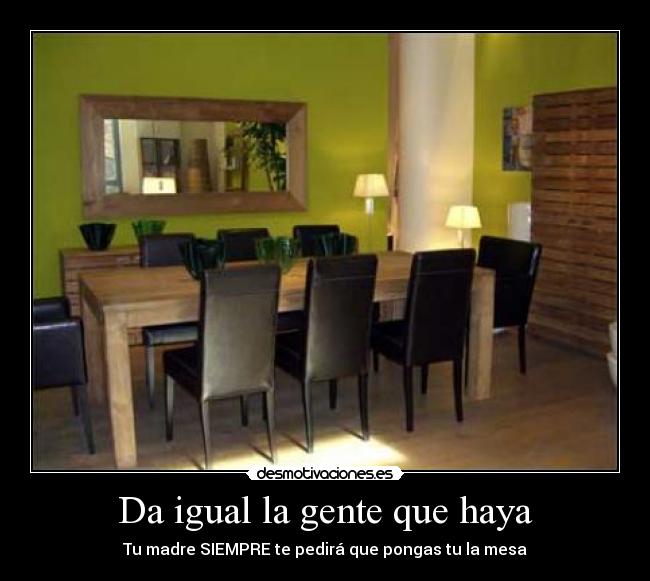 carteles mesa comedor desmotivaciones desmotivaciones