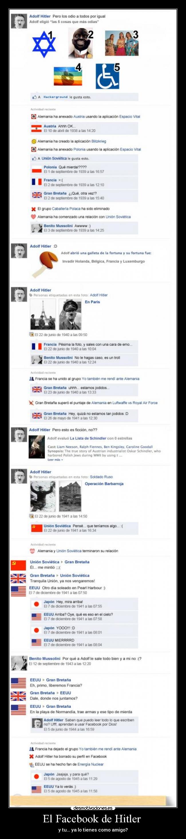 El Facebook de Hitler  - 