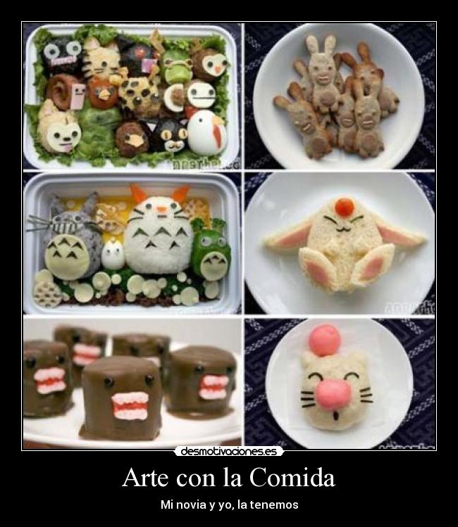 Arte con la Comida -