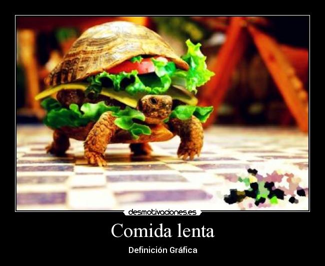 Comida lenta - 