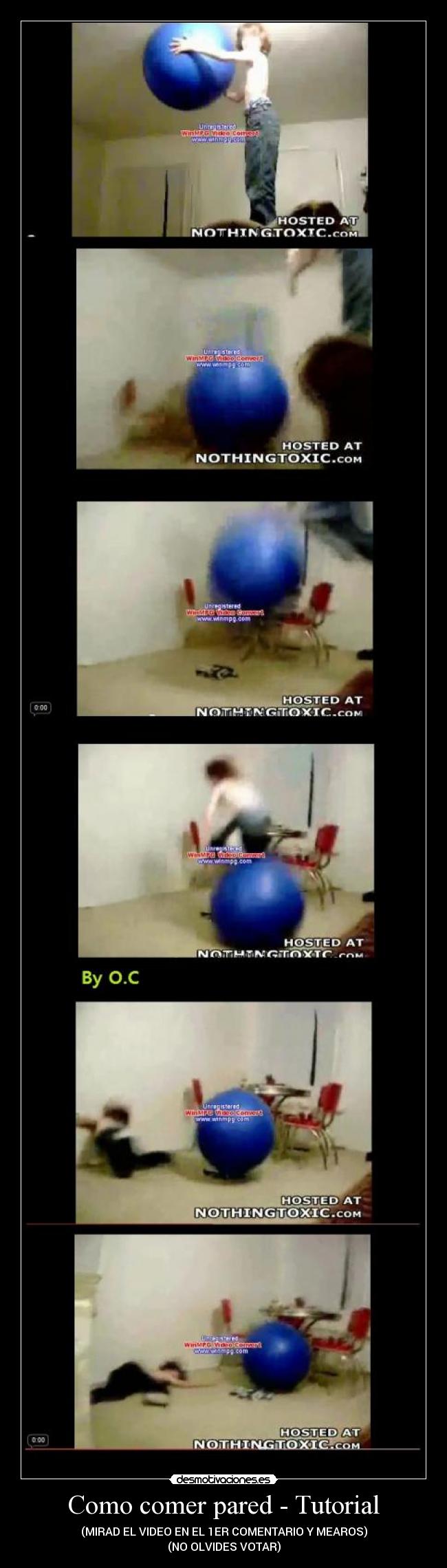 Como comer pared - Tutorial - (MIRAD EL VIDEO EN EL 1ER COMENTARIO Y MEAROS)
(NO OLVIDES VOTAR)