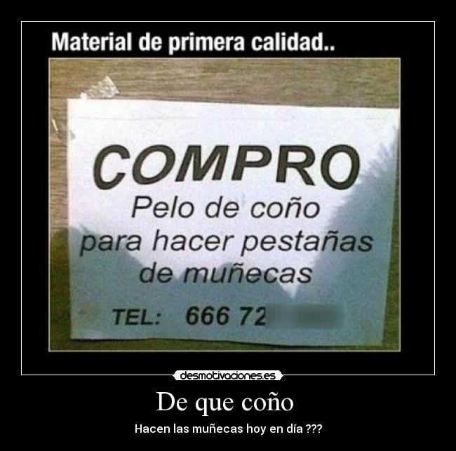 De que coño - Hacen las muñecas hoy en día ???