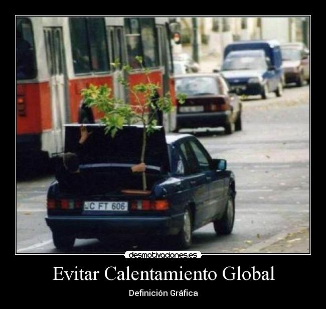 Evitar Calentamiento Global - Definición Gráfica