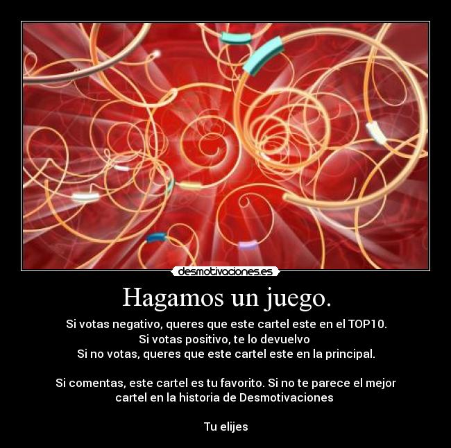 Hagamos un juego. - 