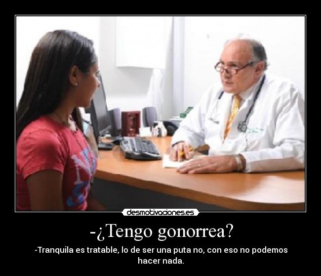 -¿Tengo gonorrea? - 
