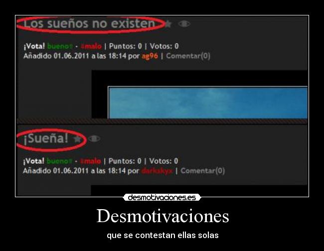 Desmotivaciones - que se contestan ellas solas