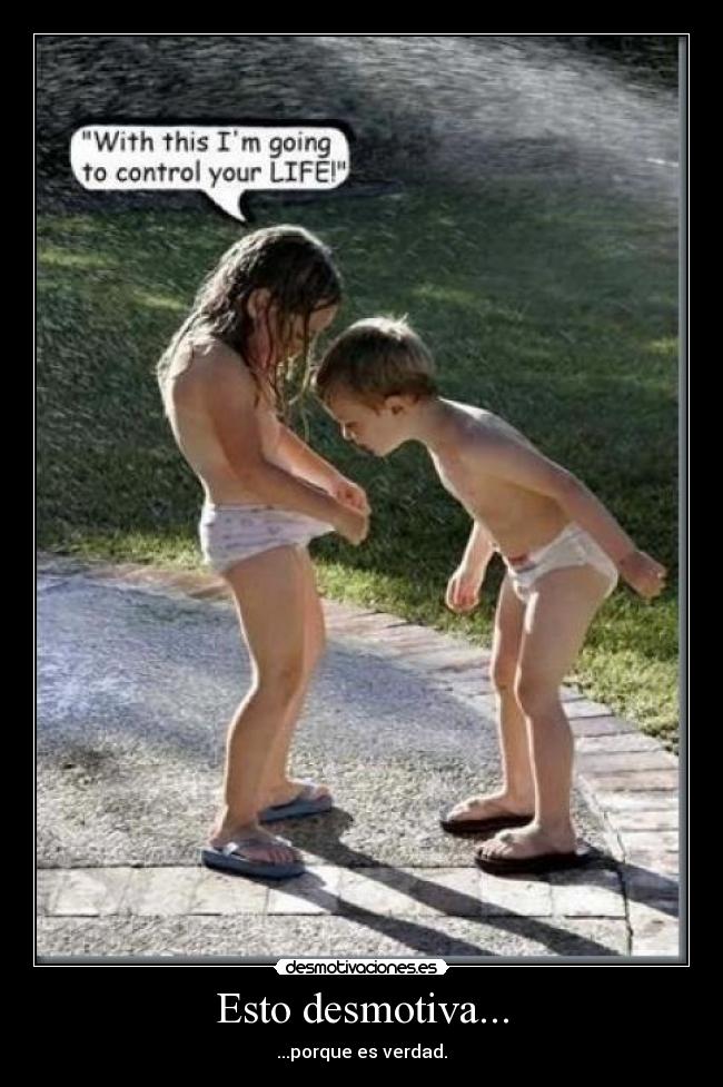 Esto desmotiva... - ...porque es verdad.