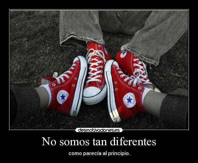 No somos tan diferentes - 