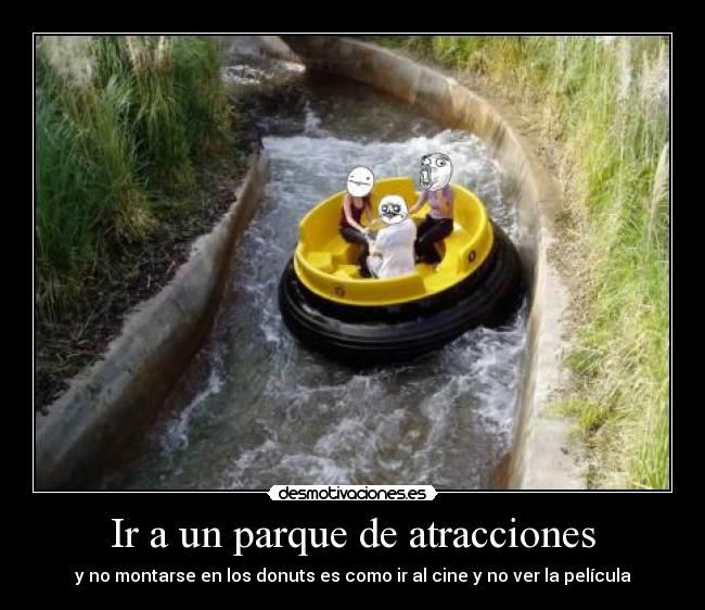 Ir a un parque de atracciones - 
