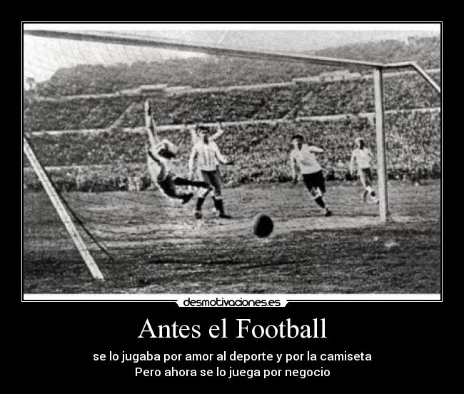 Antes el Football -