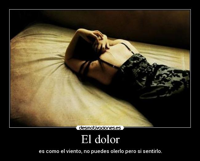 El dolor -