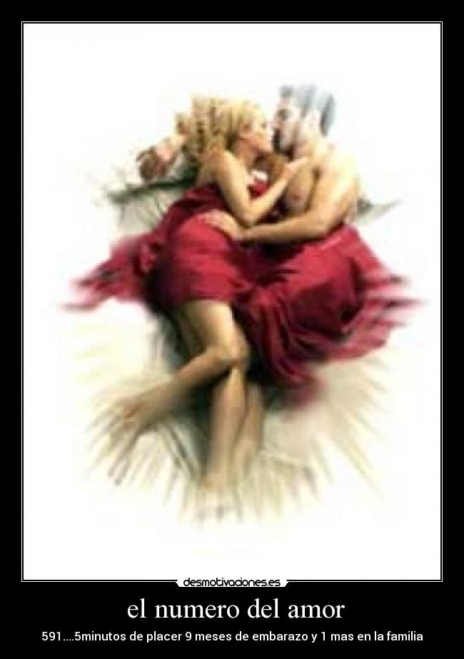 el numero del amor -
