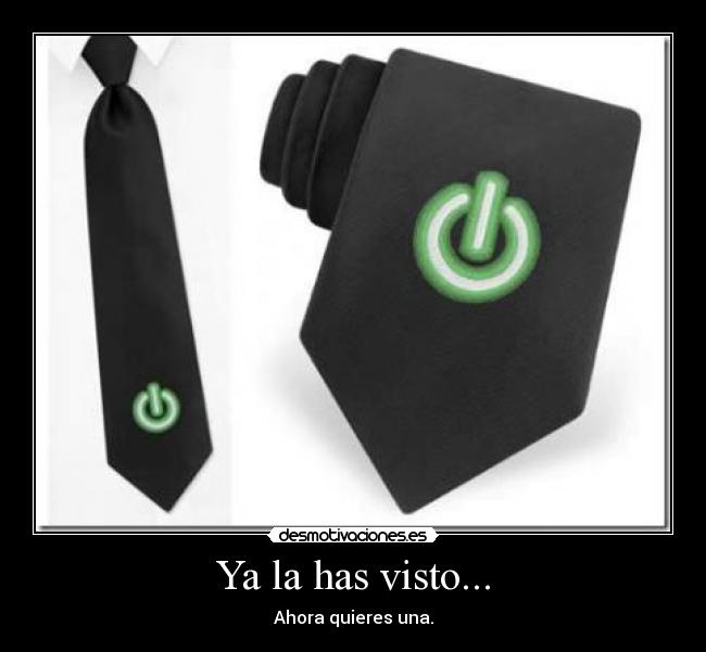 Ya la has visto... -