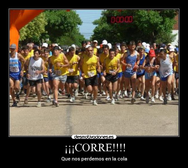 ¡¡¡CORRE!!!! -