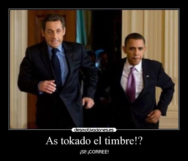 As tokado el timbre!? - 