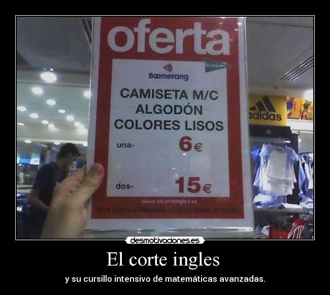 El corte ingles  - 