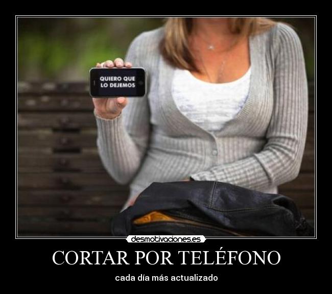 CORTAR POR TELÉFONO -