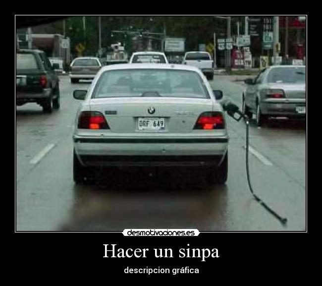 Hacer un sinpa - descripcion gráfica